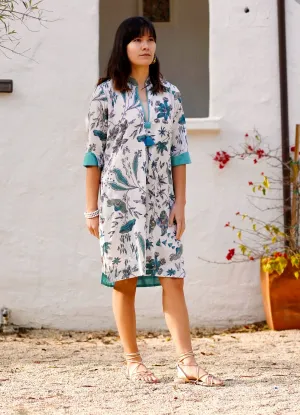 Dolma Bea Contrast Cuff Tunic Dress (30% off dress sale!)