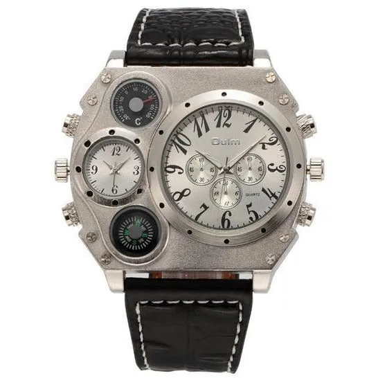 Double Time-Zone Watch – 3 Color Variants