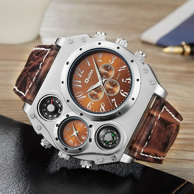 Double Time-Zone Watch – 3 Color Variants