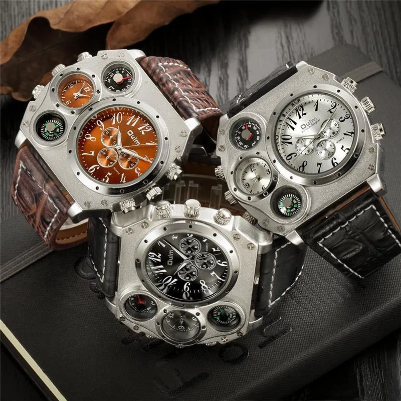 Double Time-Zone Watch – 3 Color Variants