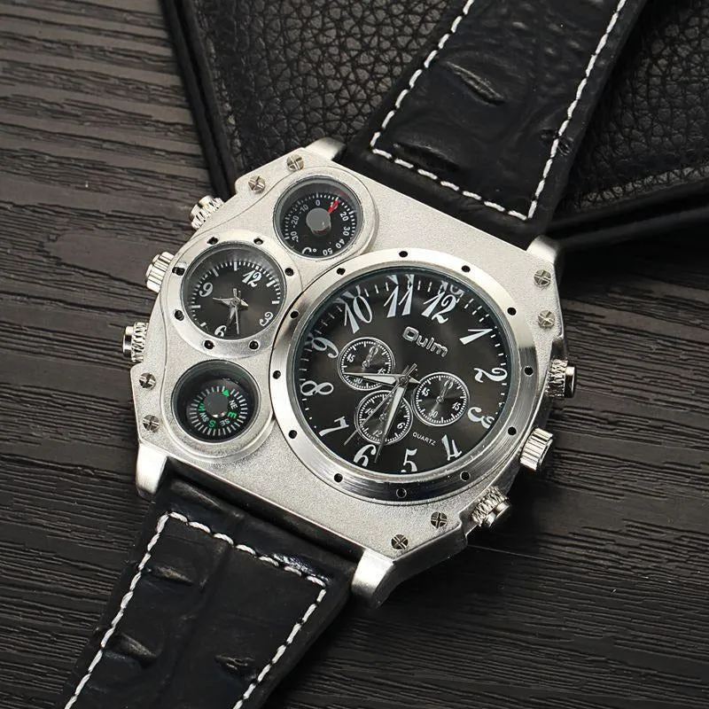 Double Time-Zone Watch – 3 Color Variants