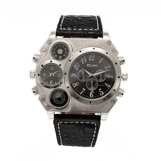 Double Time-Zone Watch – 3 Color Variants