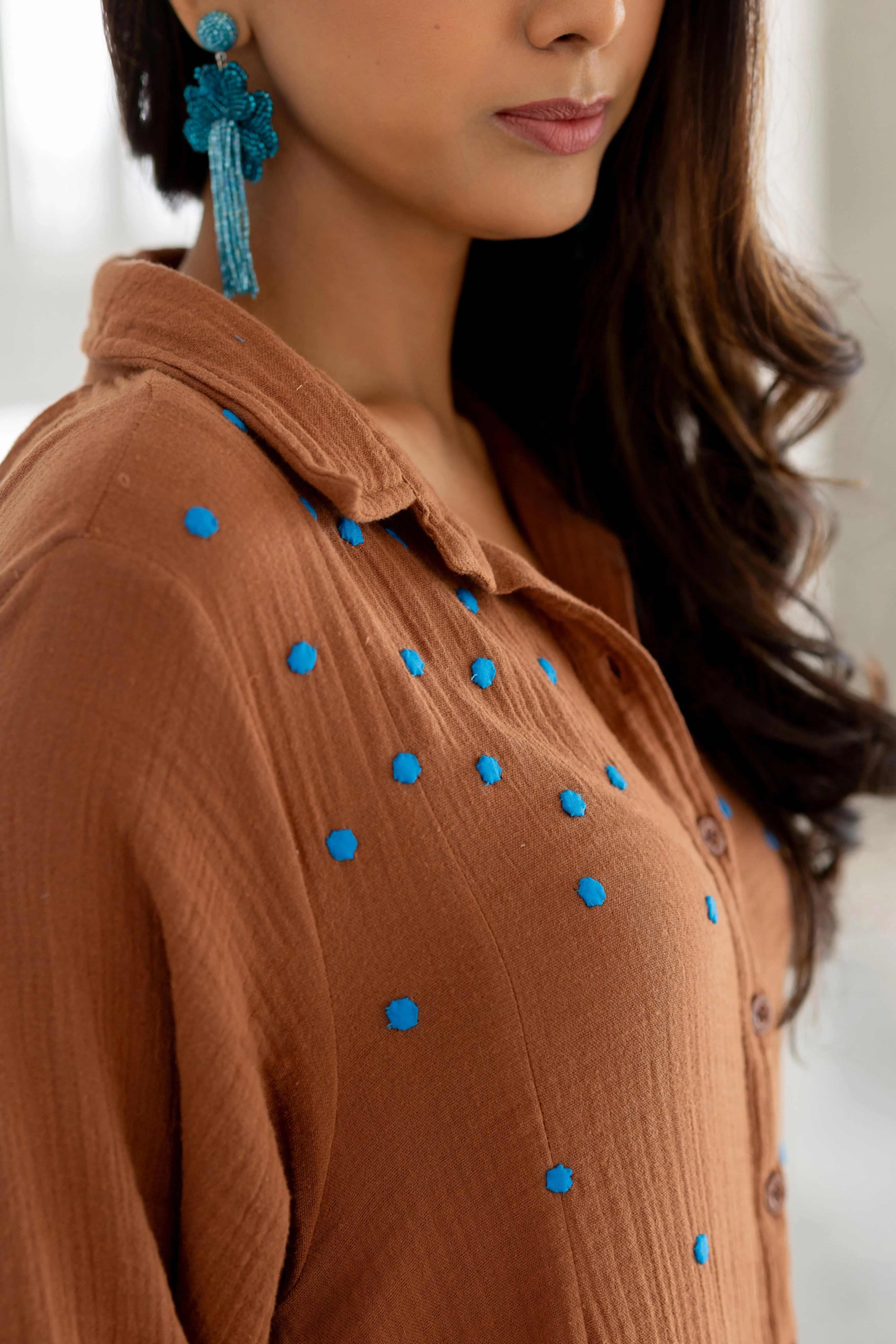 Echo | Pecan Dress