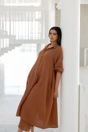 Echo | Pecan Dress