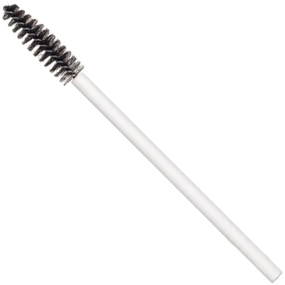 Eco-Friendly Large Tapered Head Mascara Wand with White Paper Handle - 4.02" Long / 50 Pieces Per Bag X 14 Bags = Case of 700 Mascara Wands