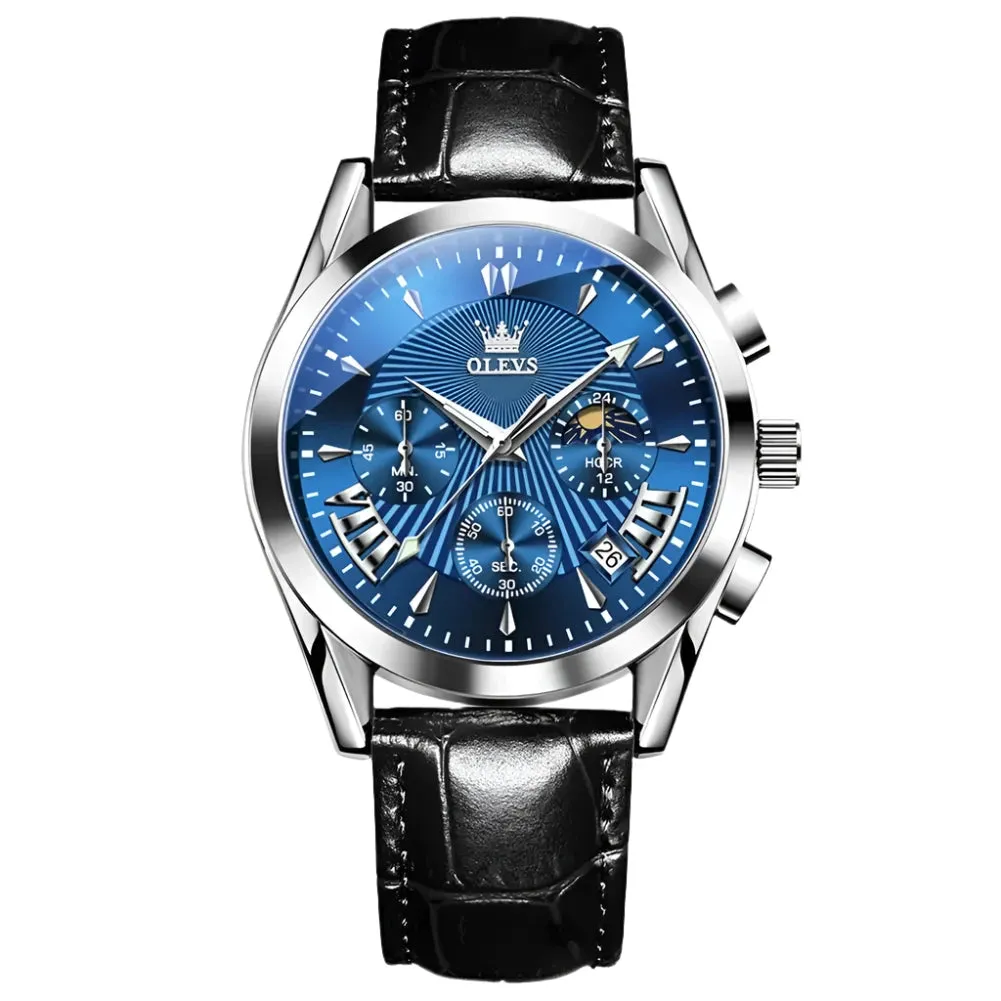 ELEGANCE 2876 Men Watch Luxury High Quality Quartz Fashion Casual Man Wristwatch