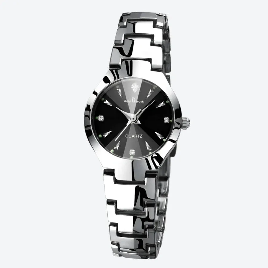 Elegant Stainless Steel Bracelet Watches