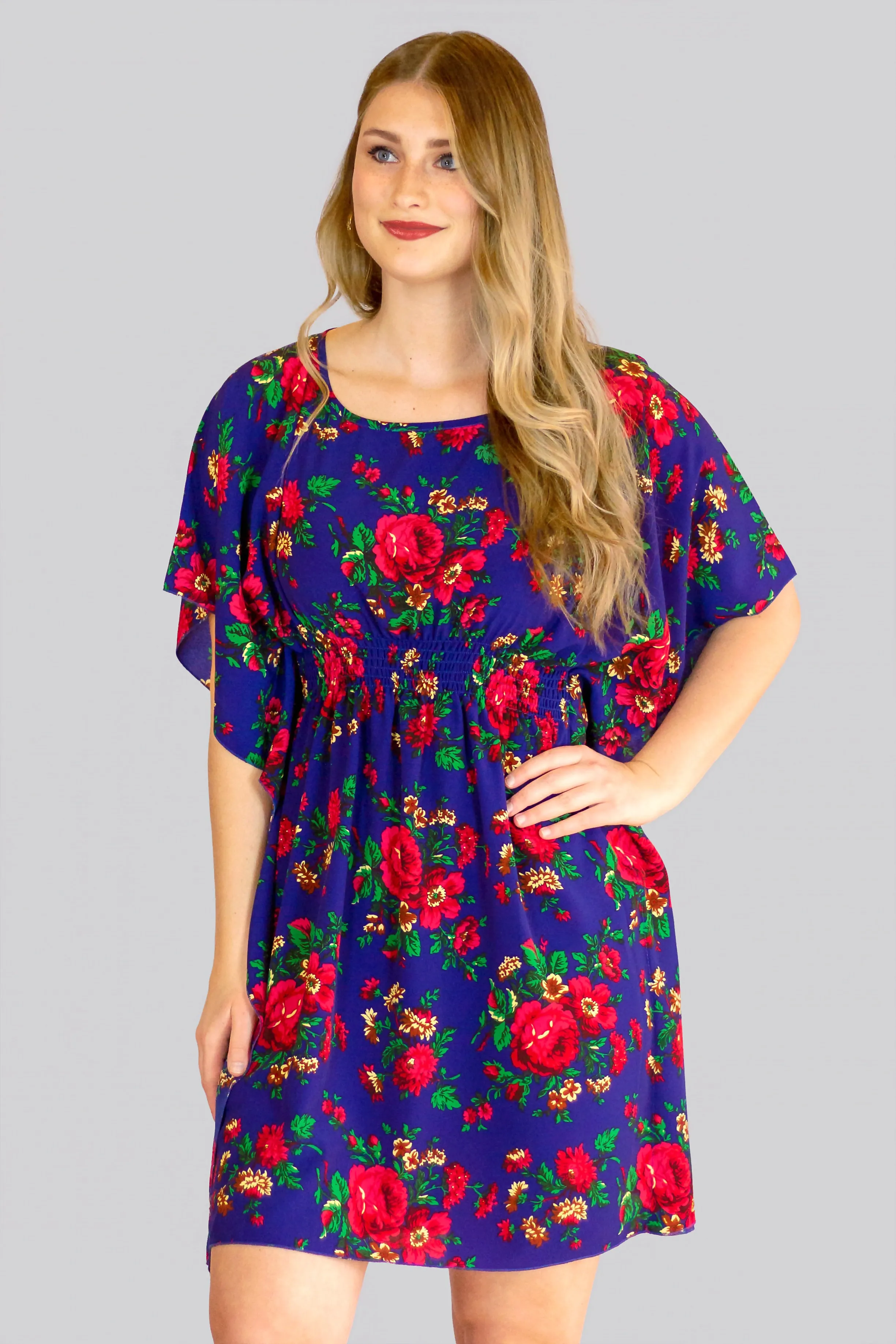 Eliza Blue Folk Tunic