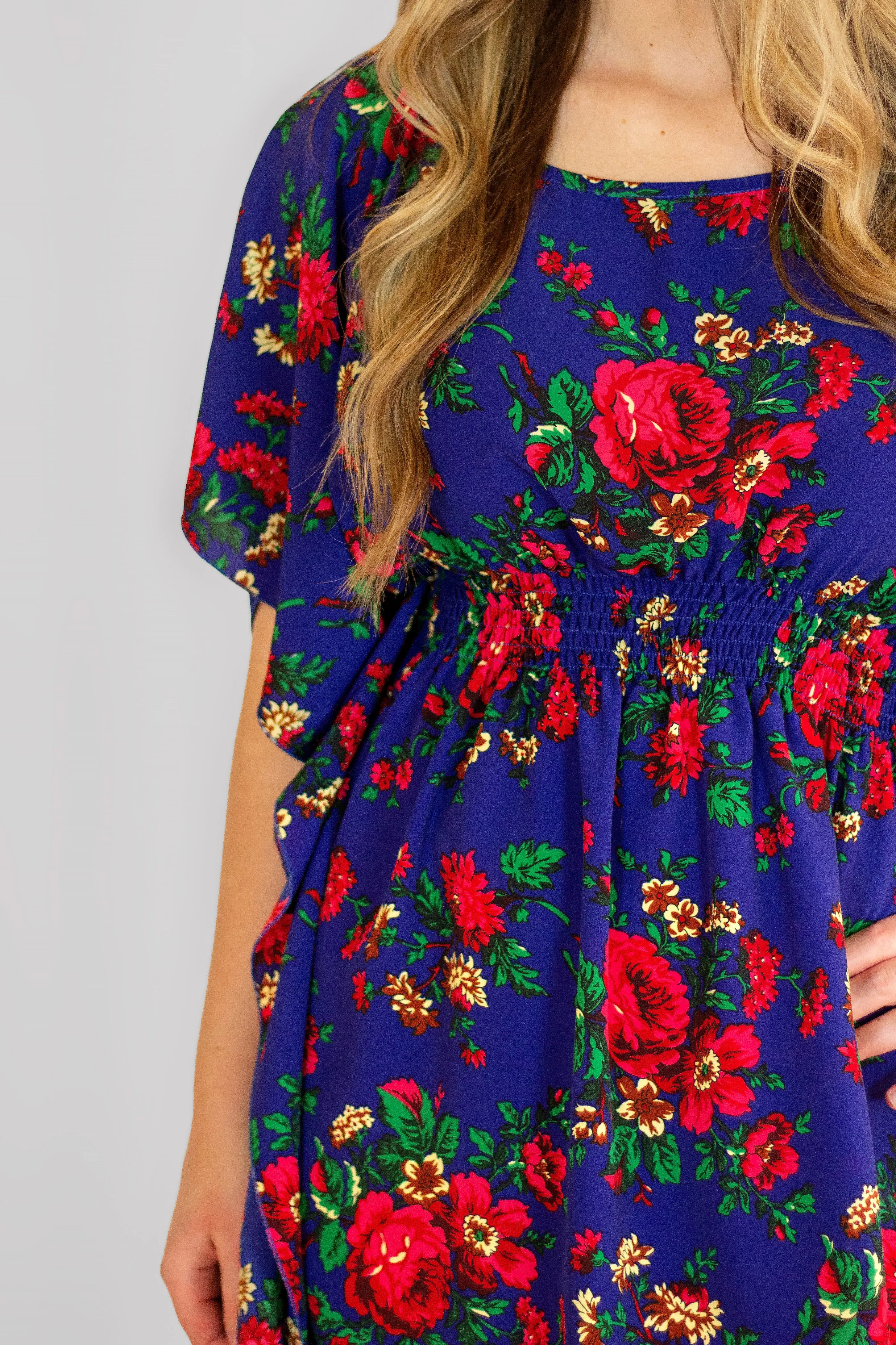 Eliza Blue Folk Tunic
