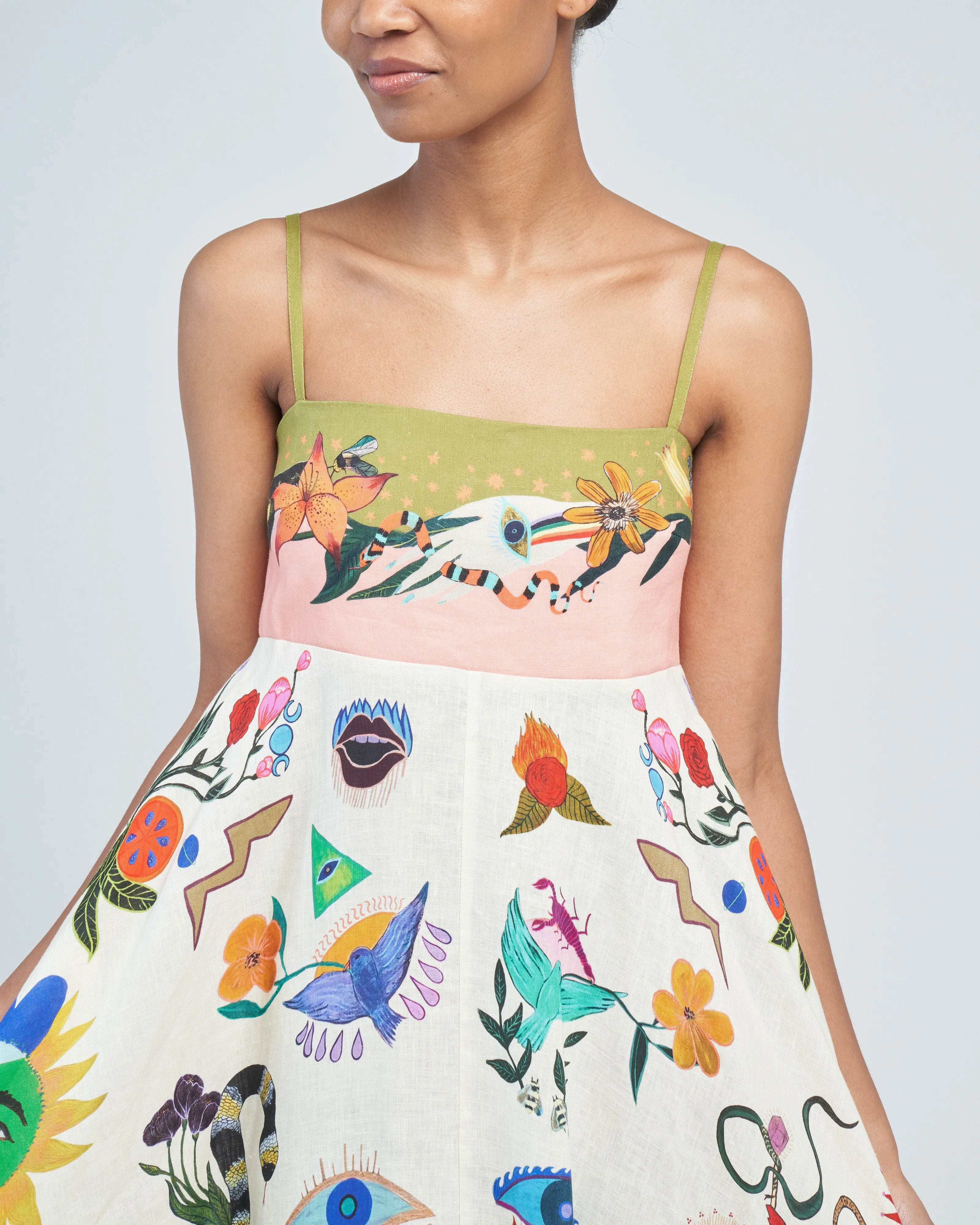 evergreen sundress