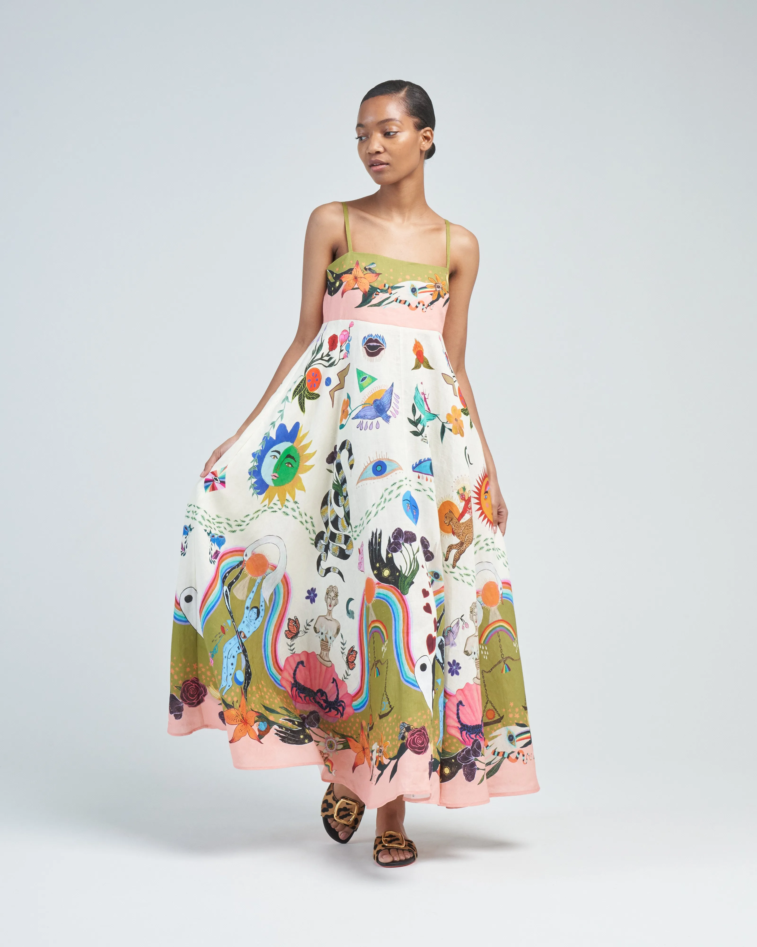 evergreen sundress