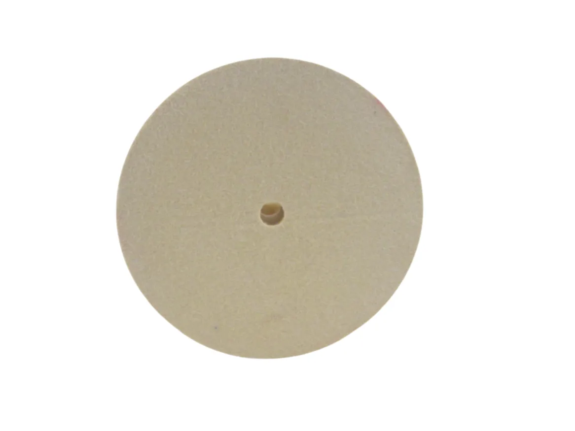 Felt Buffing Wheel 6"x 1" thick, medium density