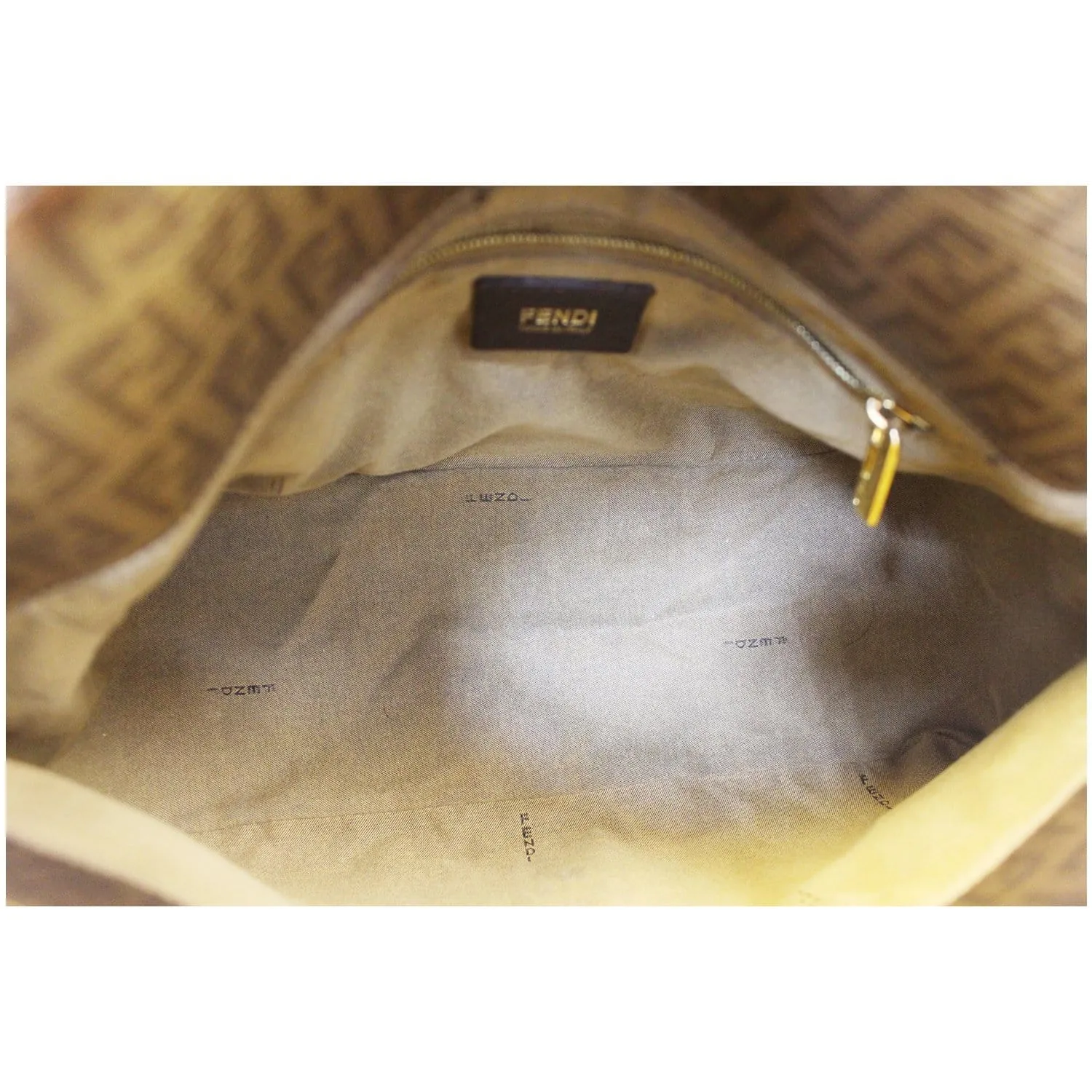 FENDI Forever Mama Zucca Canvas Shoulder Bag - 15% OFF