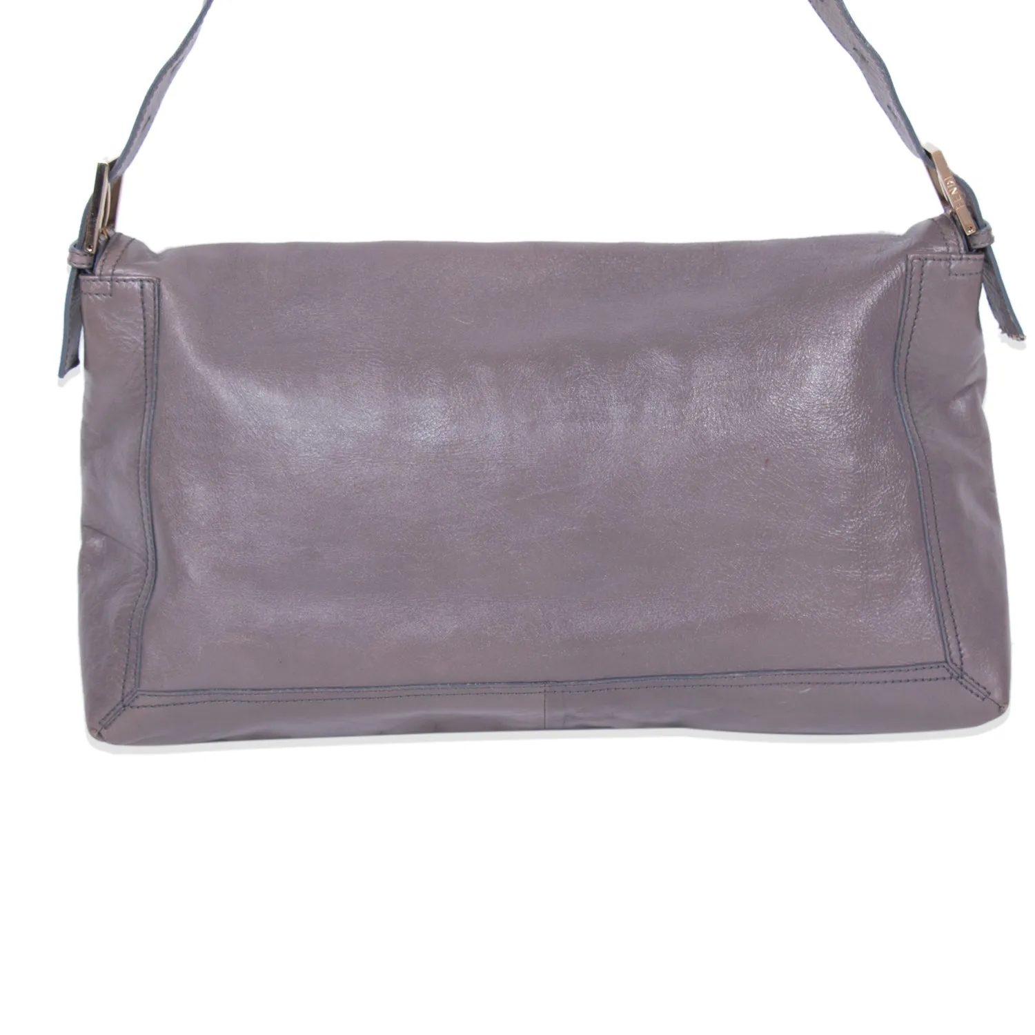 Fendi Large Leather Baguette Bag