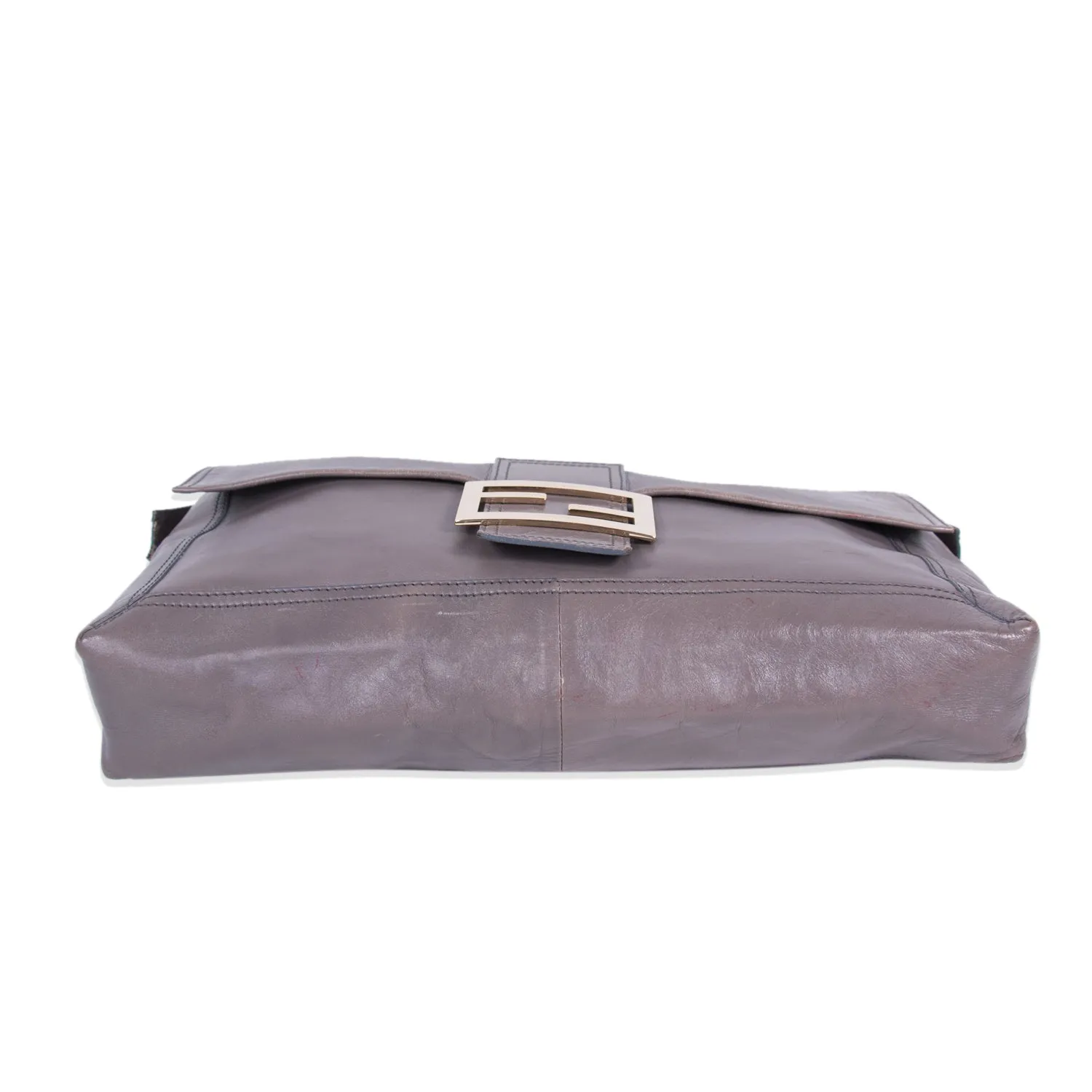 Fendi Large Leather Baguette Bag