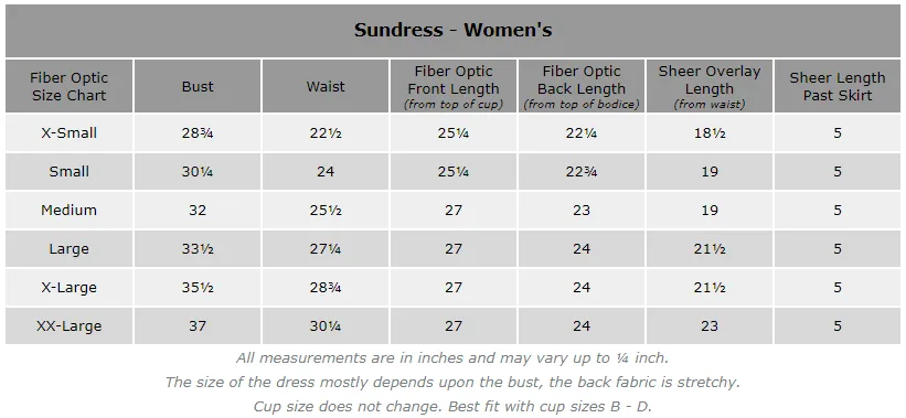Fiber Optic Sundress