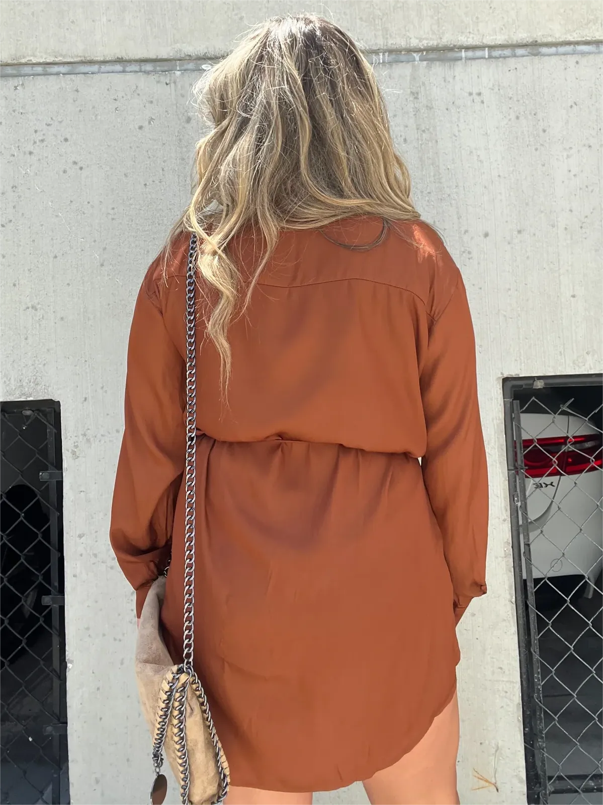 Flavia® | Satin Overnight Romper Tunic Set