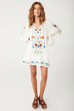 Florapaloosa Embroidered Tunic Dress