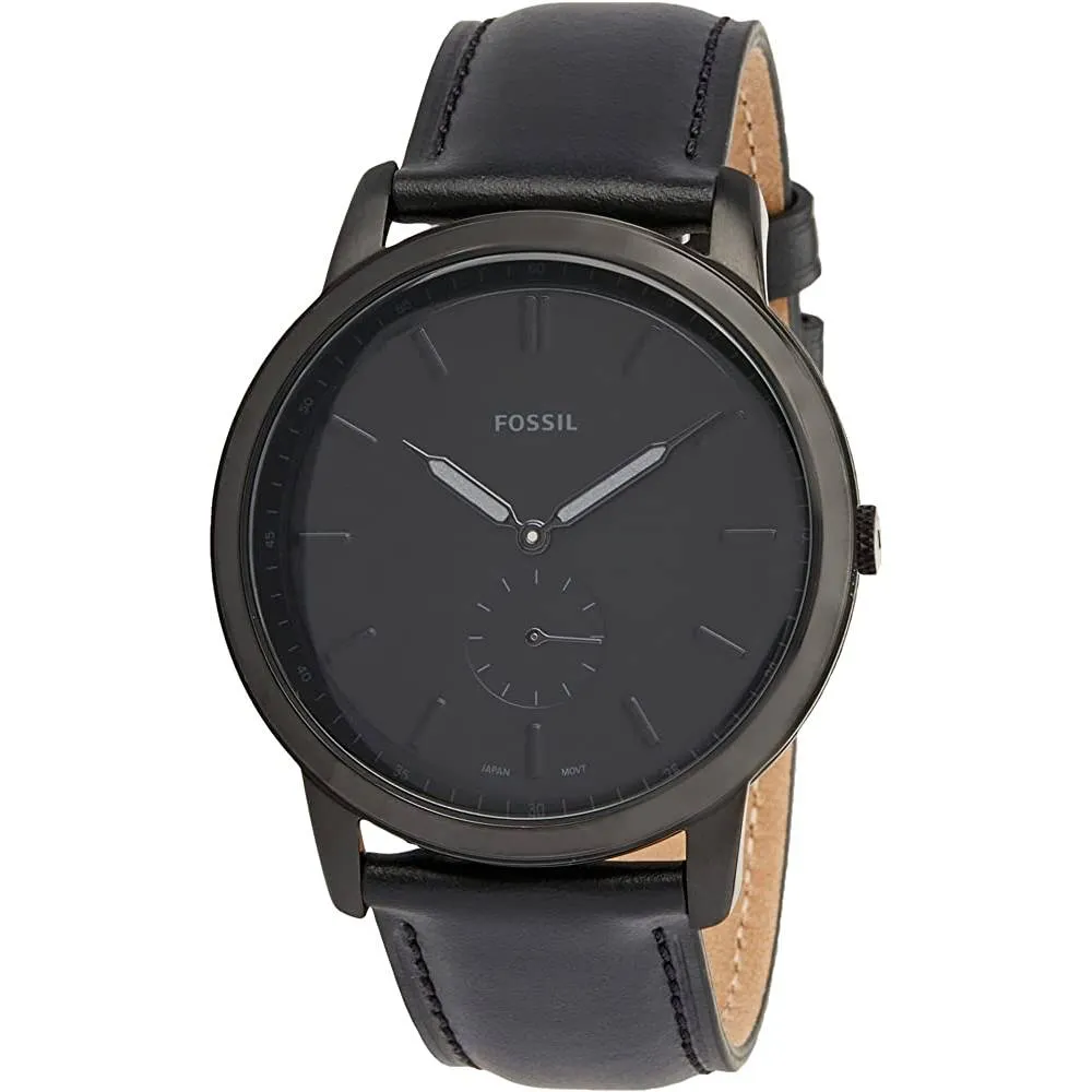Fossil Men's Minimalist Stainless Steel Slim Casual Watch | Multiple Colors