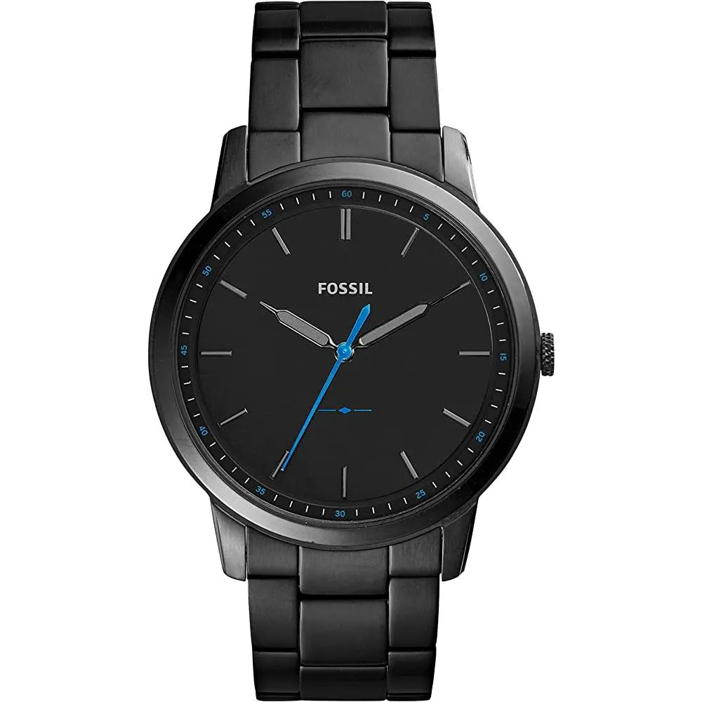 Fossil Men's Minimalist Stainless Steel Slim Casual Watch | Multiple Colors