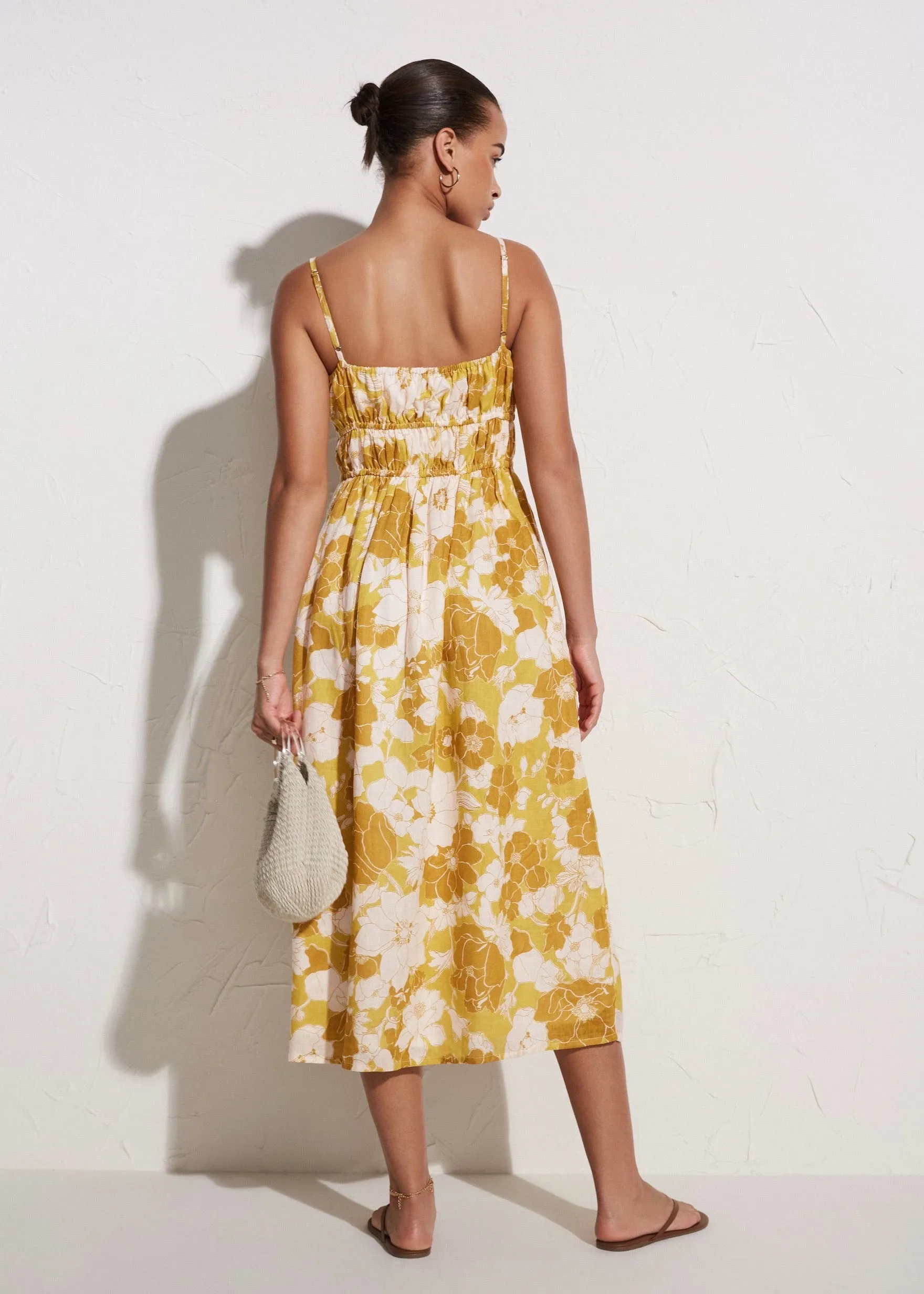 Francesca Midi Dress (Potenza Floral Print)