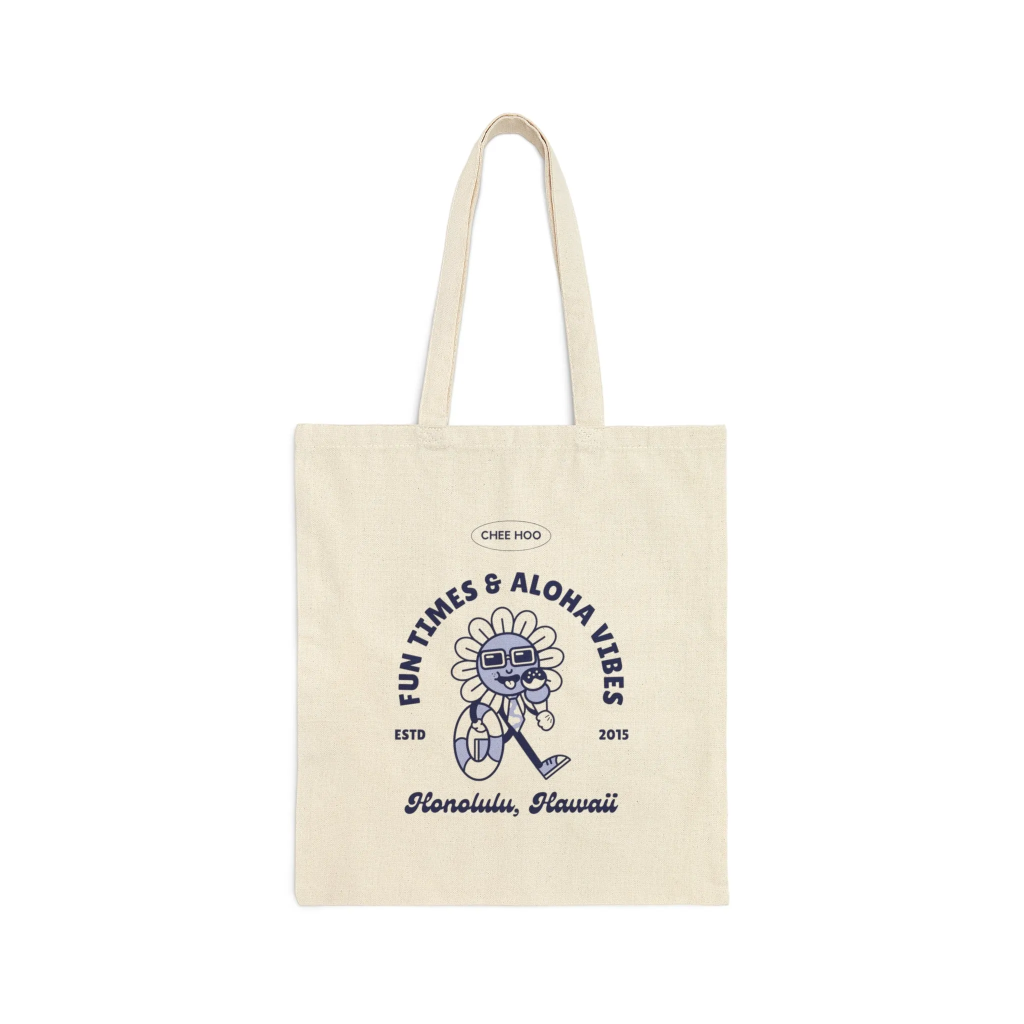 Fun Times Cotton Canvas Tote Bag