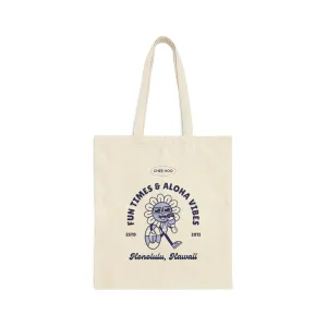 Fun Times Cotton Canvas Tote Bag