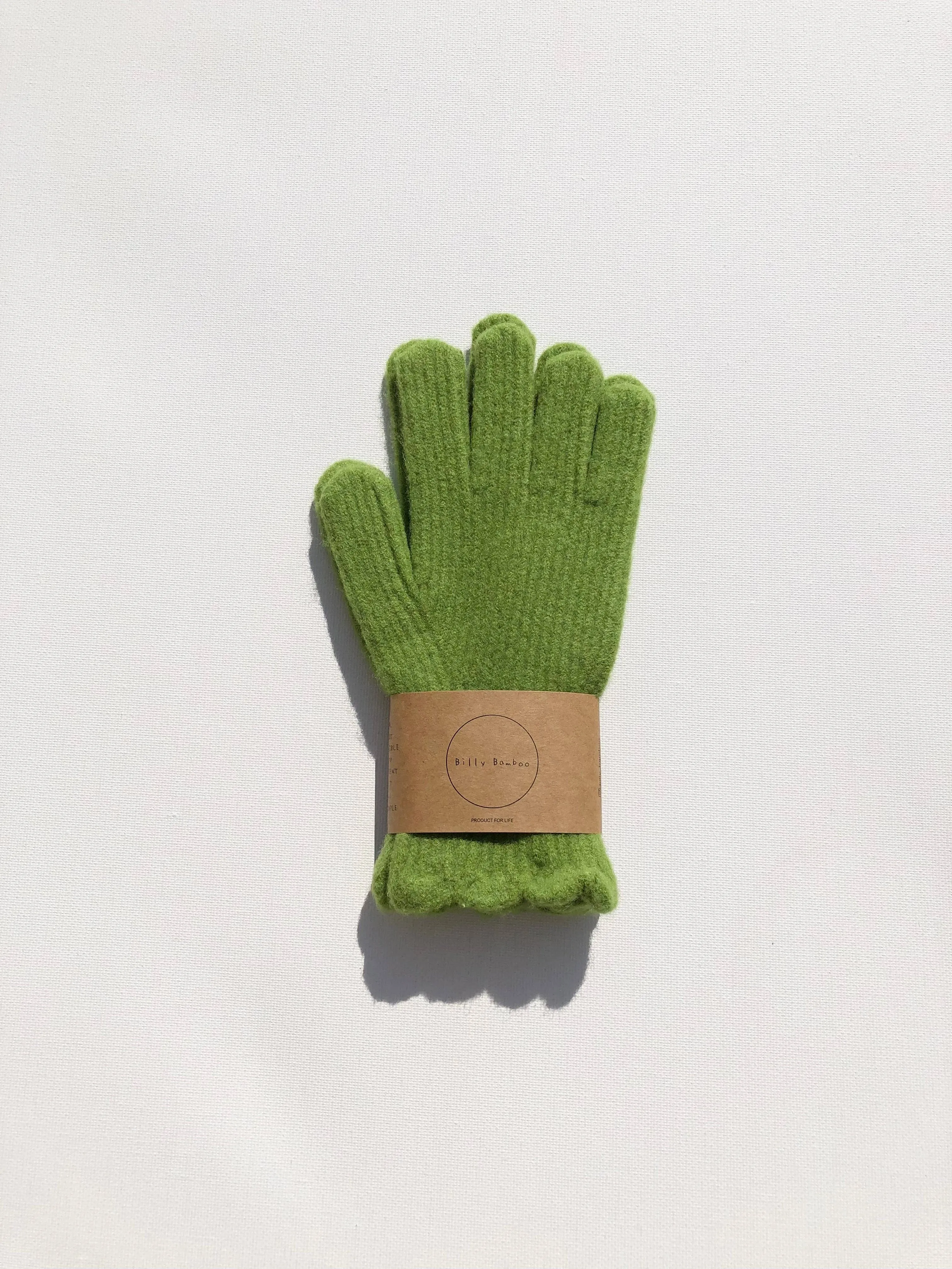 Fuzzy Wool Touch Screen Glove