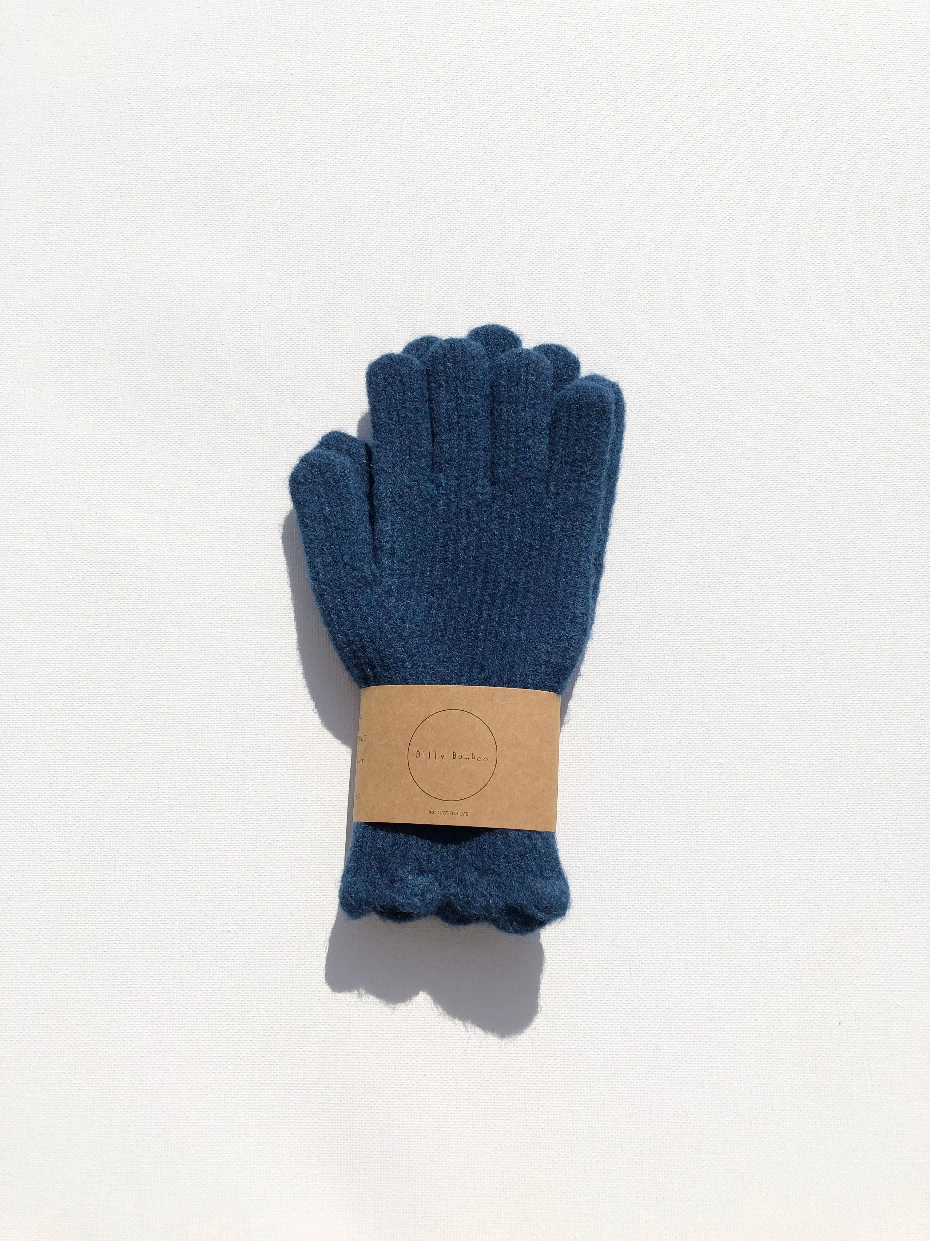Fuzzy Wool Touch Screen Glove