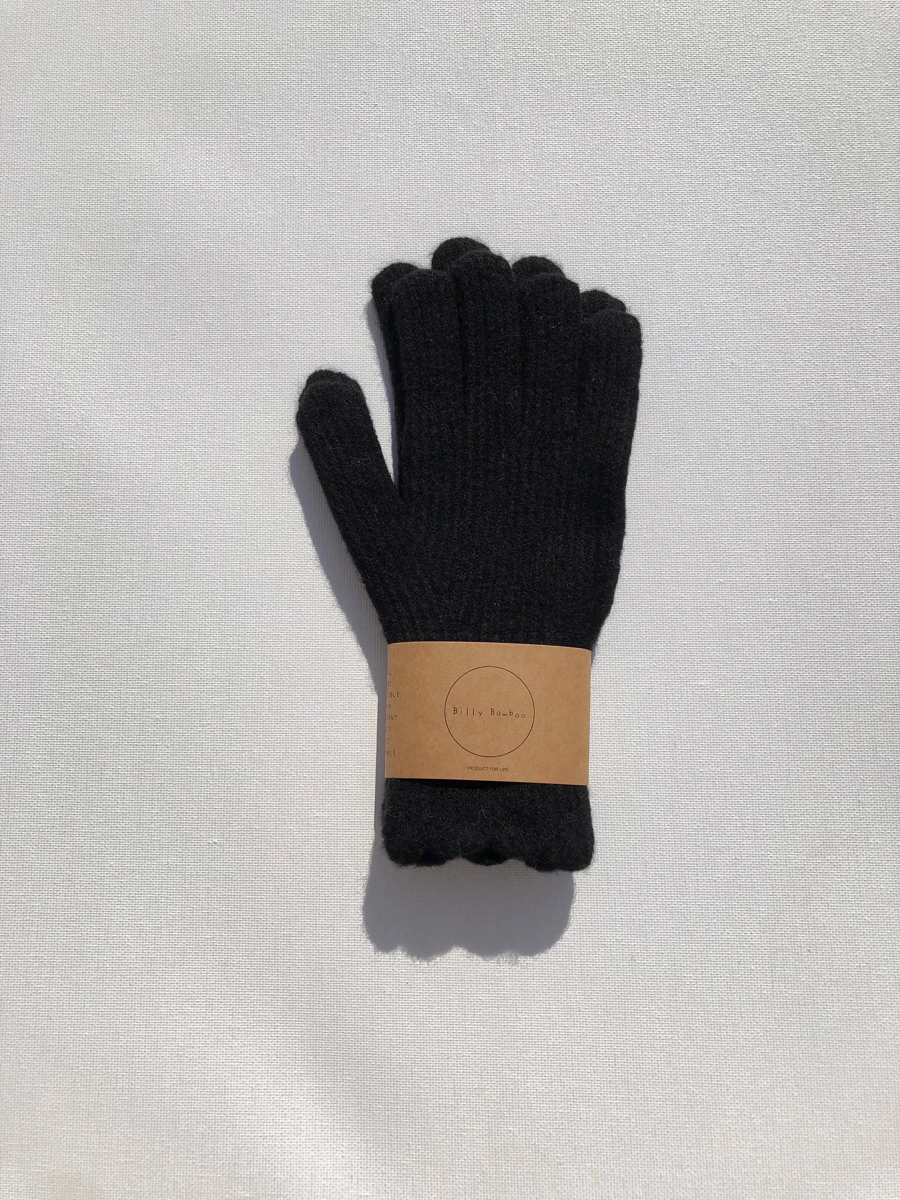Fuzzy Wool Touch Screen Glove