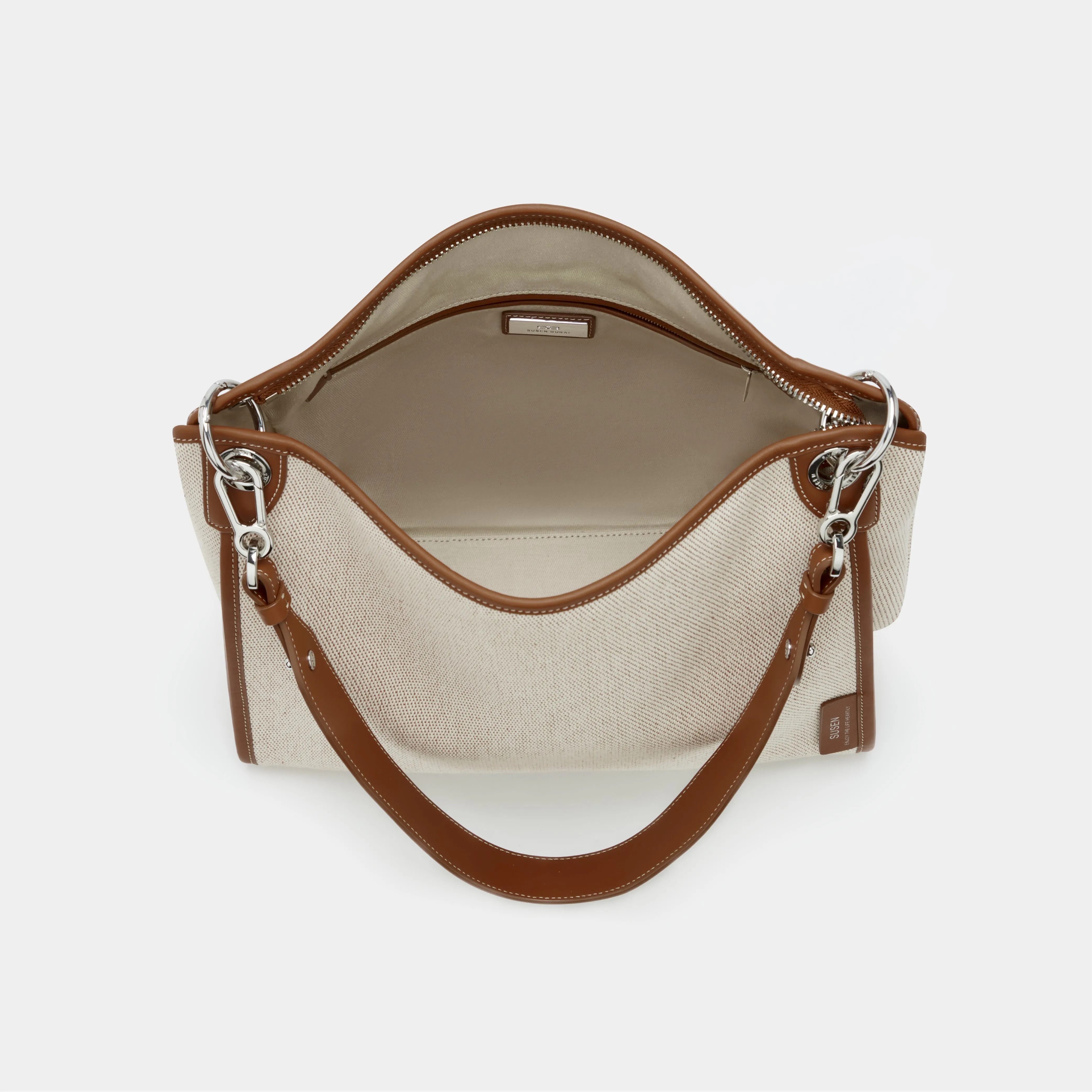 Garden Canvas Tramp Bag - Brown