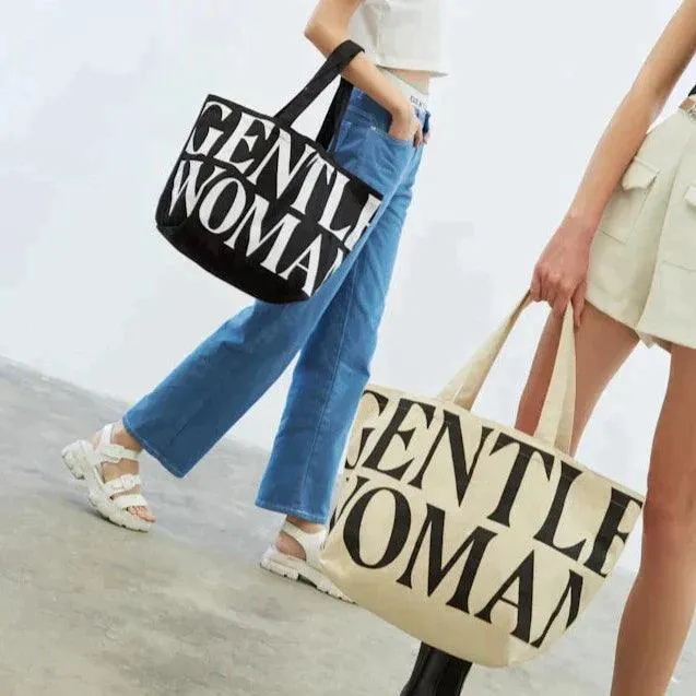 Gentlewoman Canvas Tote Bag