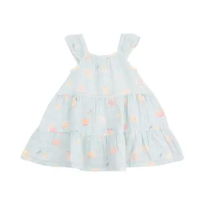 Girls Dresses | Twirly Sundress- Pretty Seashells | Angel Dear