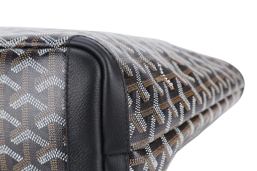 GOYARD ARTOIS PM BAG BLACK COLOR WITH DUST COVER