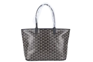 GOYARD ARTOIS PM BAG BLACK COLOR WITH DUST COVER