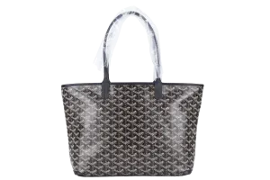GOYARD ARTOIS PM BAG BLACK COLOR WITH DUST COVER