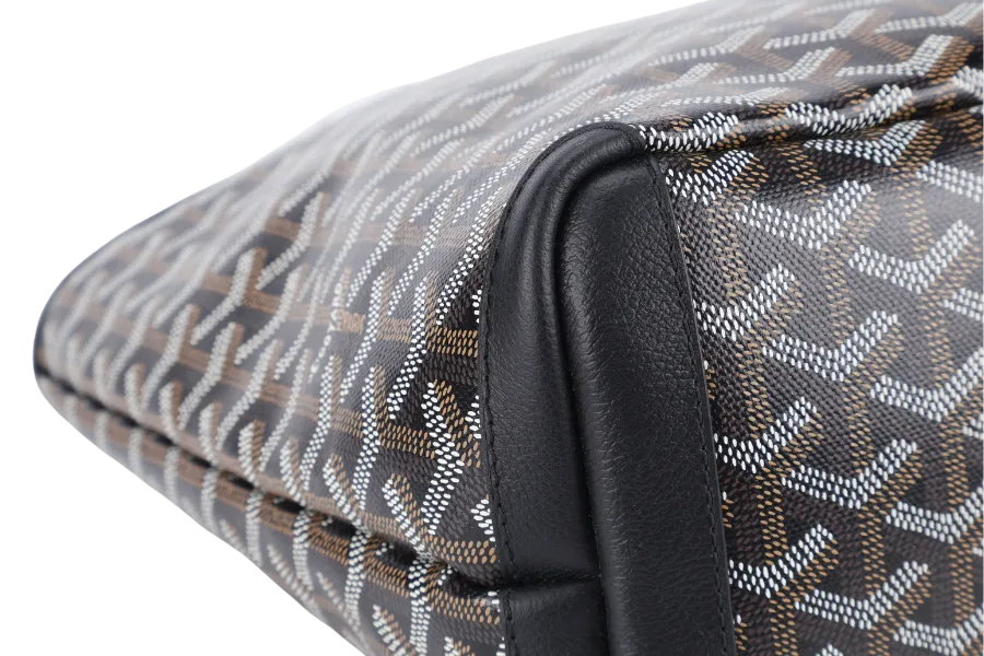 GOYARD ARTOIS PM BAG BLACK COLOR WITH DUST COVER