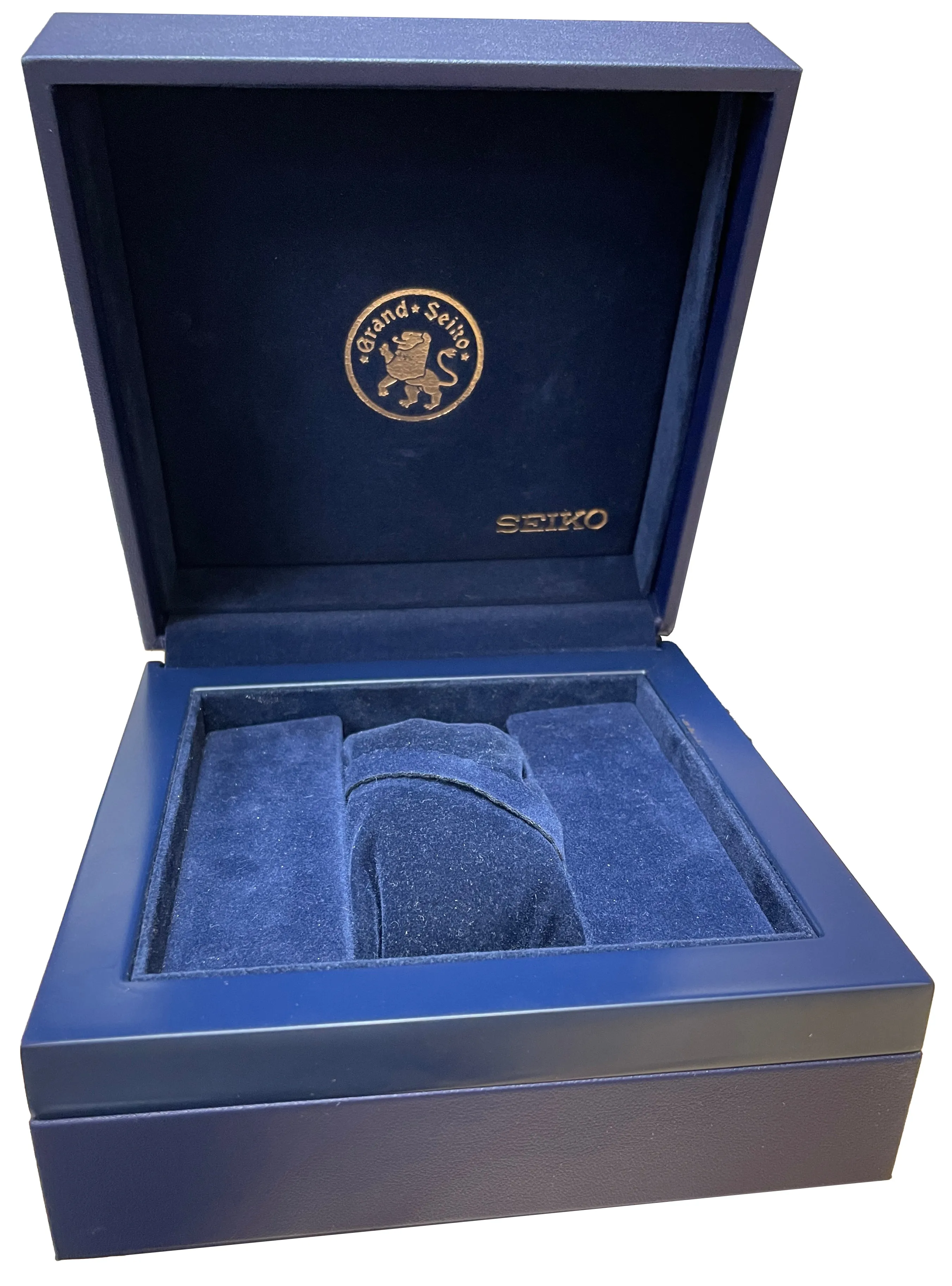 Grand Seiko Spring Drive 40mm Stainless Steel Black Automatic Watch SBGA003