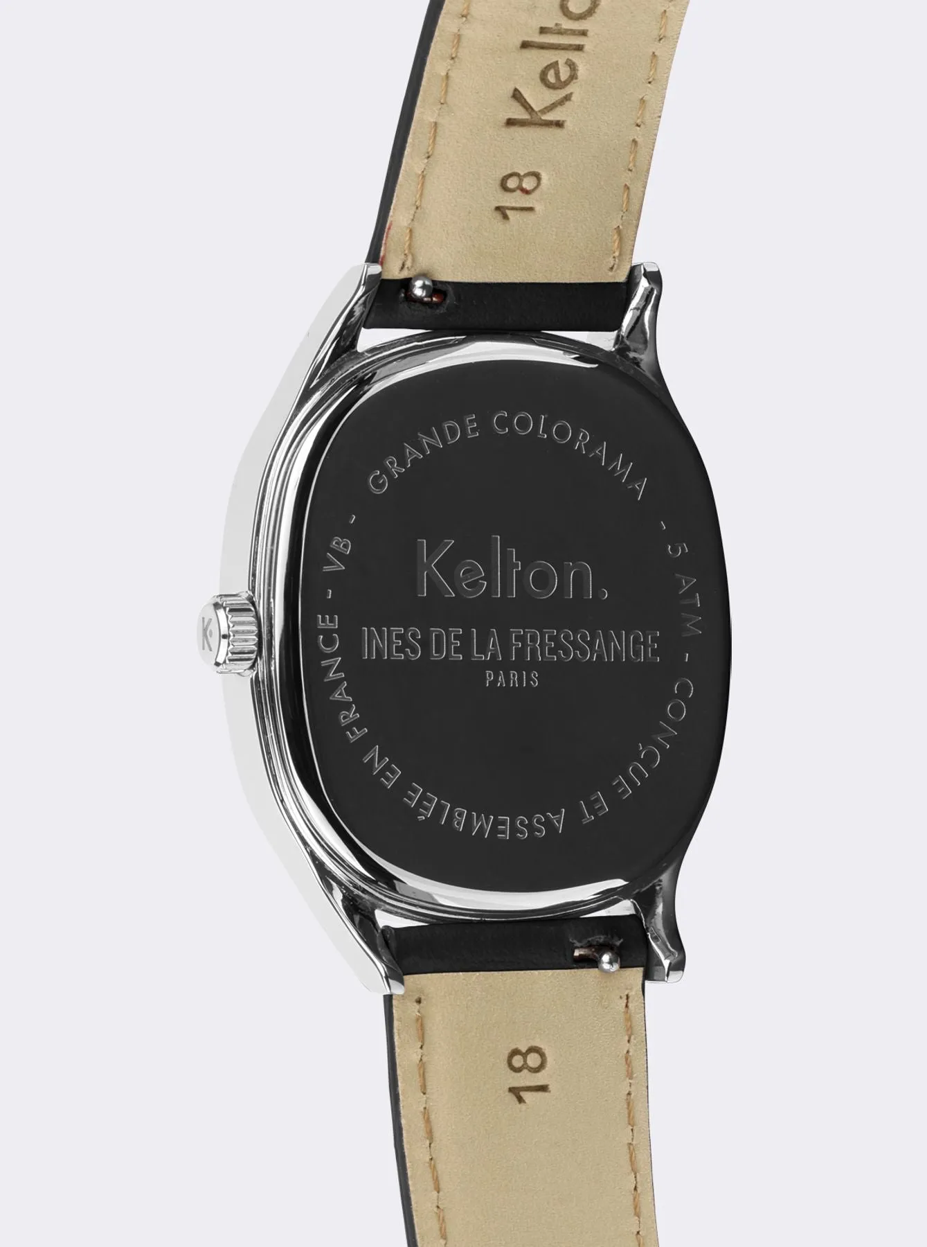Grande Colorama black watch Kelton x Ines de la Fressange Paris