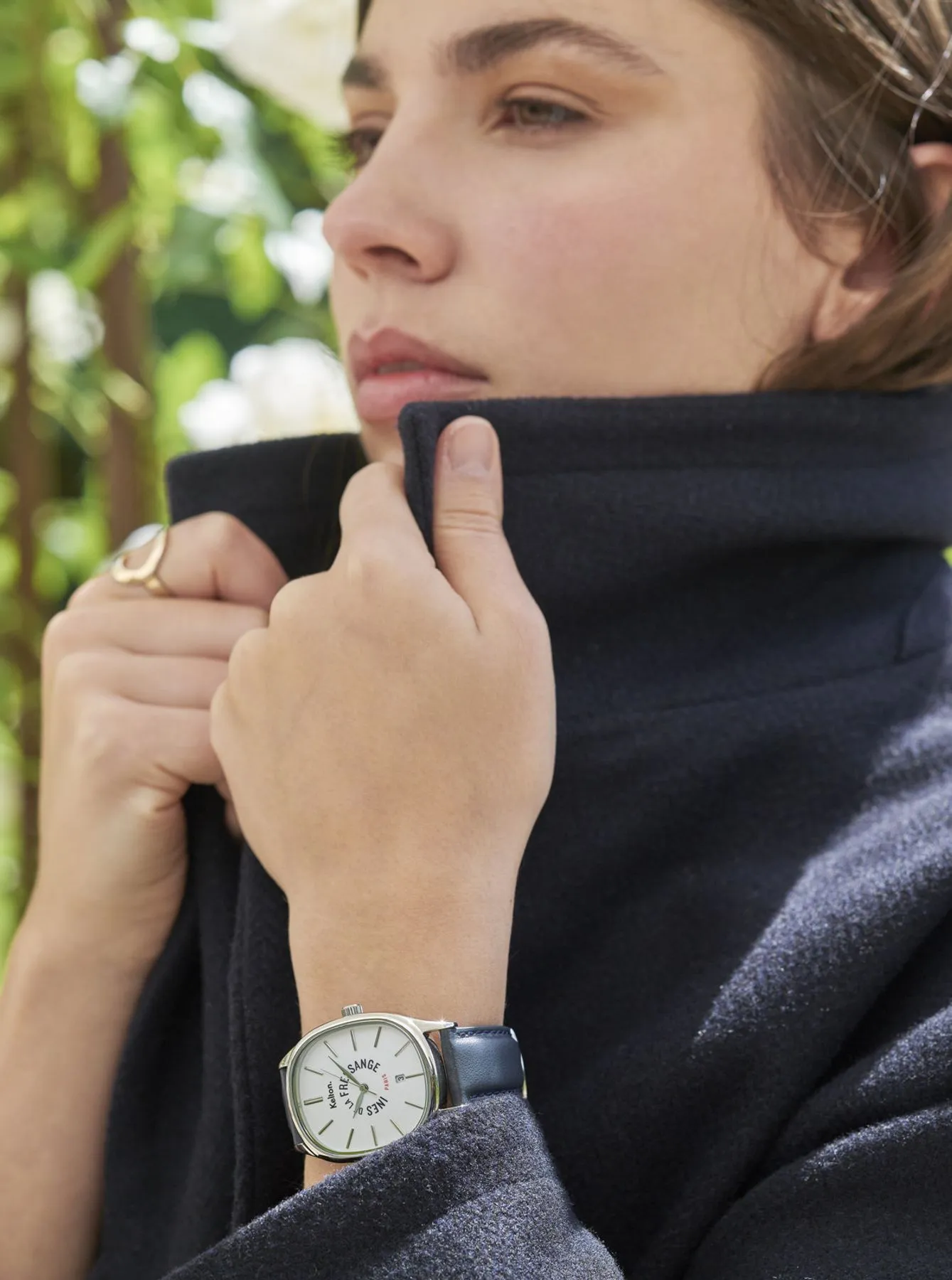 Grande Colorama black watch Kelton x Ines de la Fressange Paris