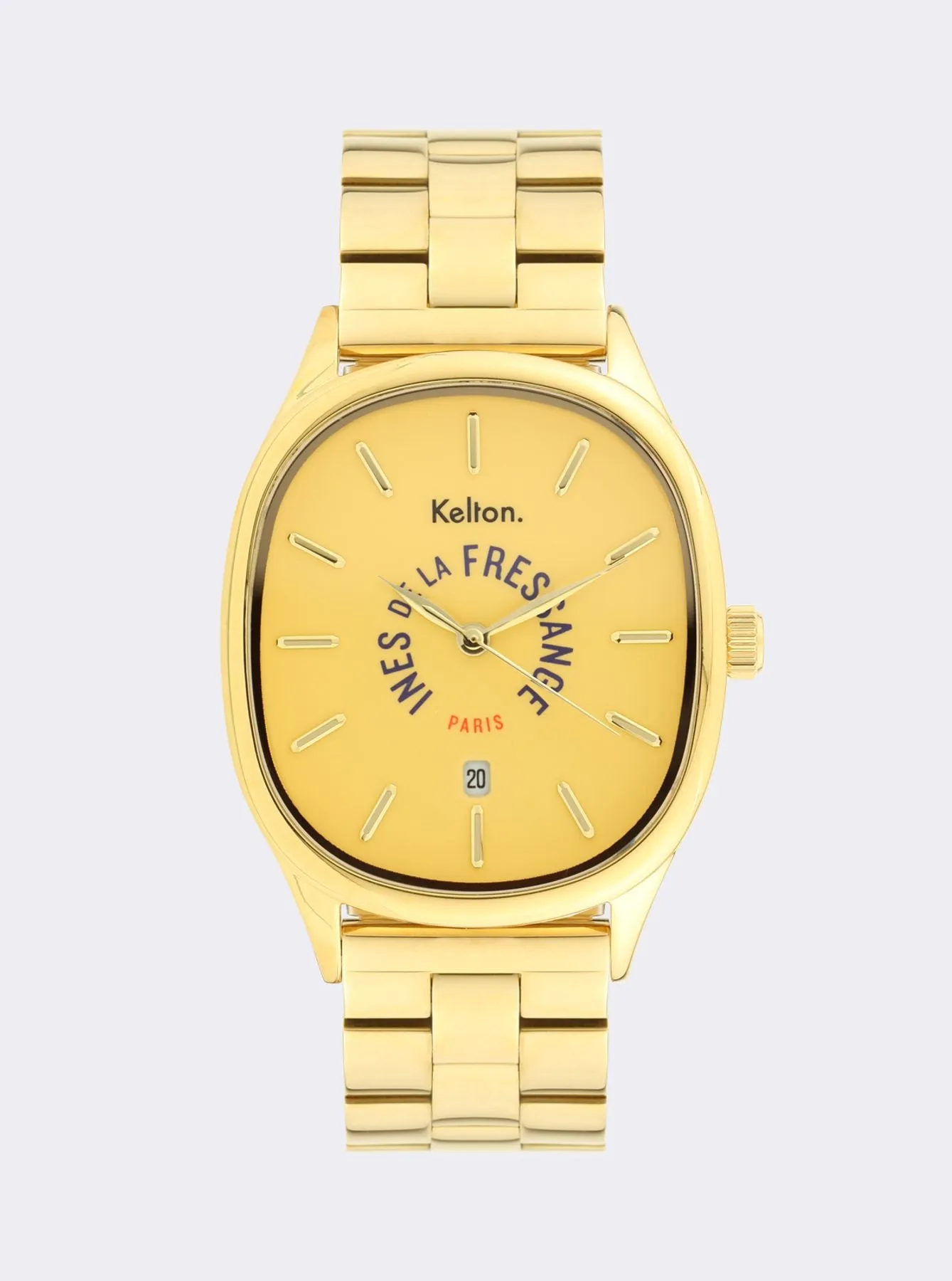 Grande Colorama gold watch Kelton x Ines de la Fressange Paris