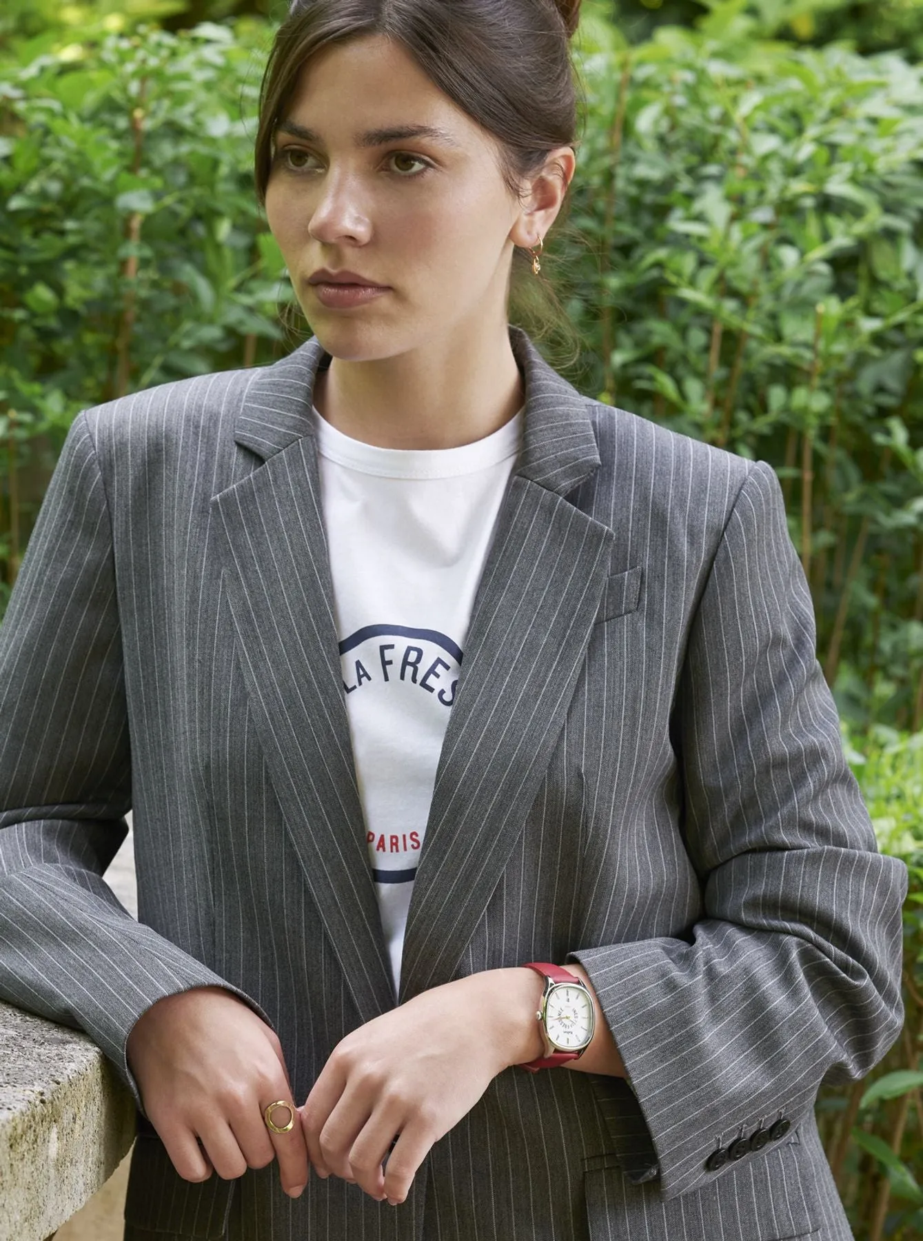 Grande Colorama red watch Kelton x Ines de la Fressange Paris