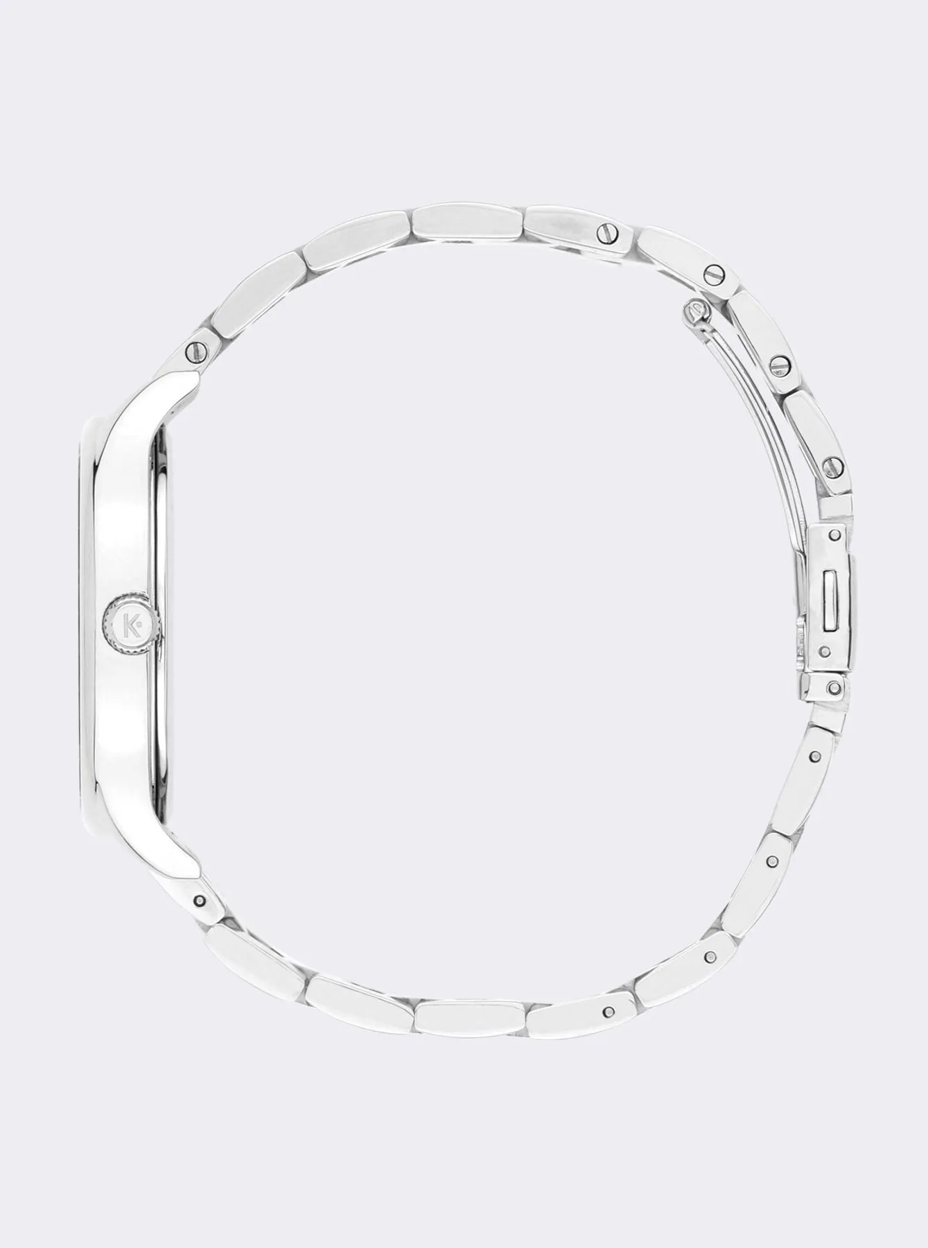 Grande Colorama silver watch Kelton x Ines de la Fressange Paris