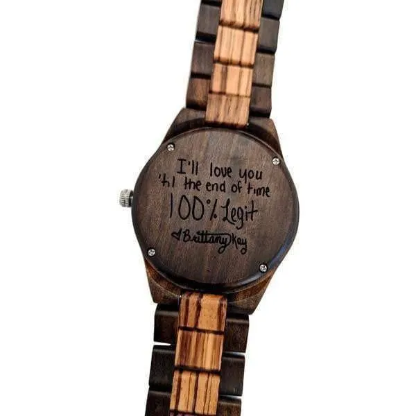 Groomsmen Set Of 8 Wooden Watches - Grandiose