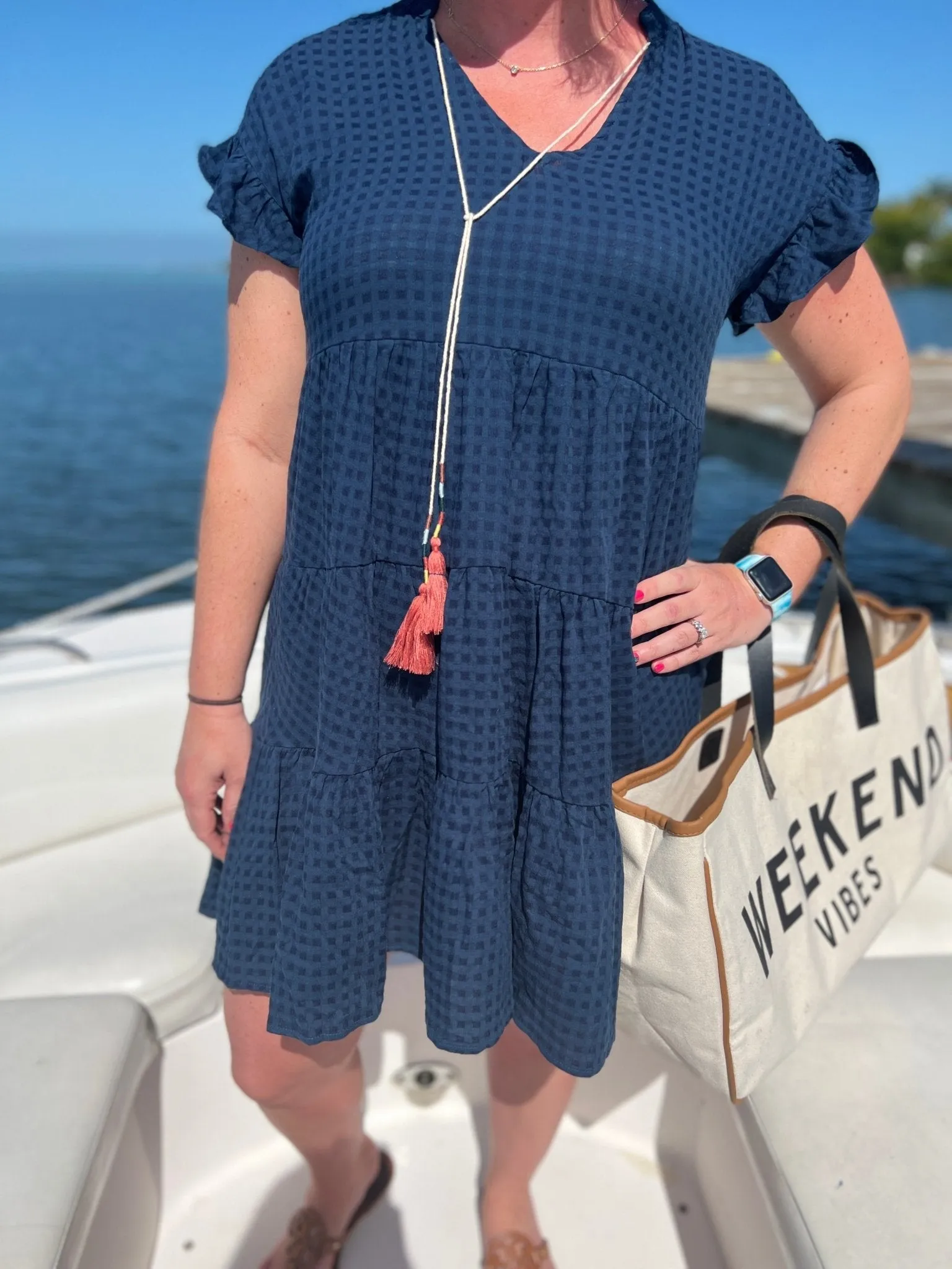 Hazel Tiered Tunic Dress