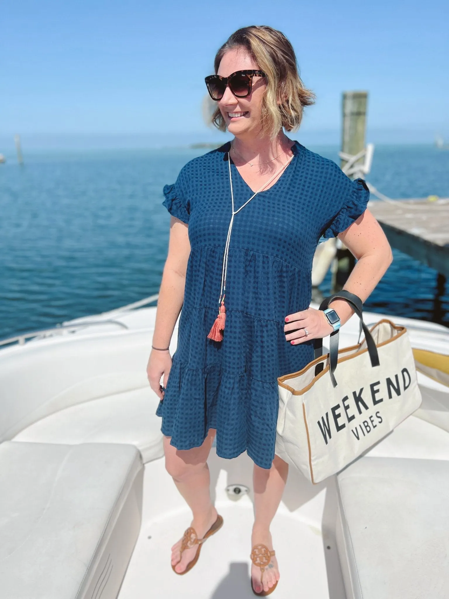 Hazel Tiered Tunic Dress