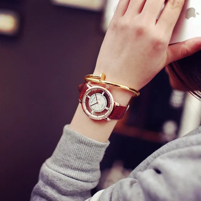 Hollow Casual Quartz Wristwatch For Men and Women