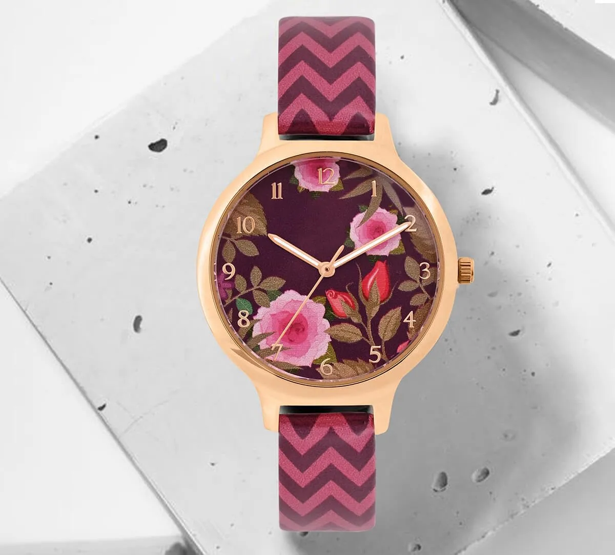 India Circus by Krsnaa Mehta Folly Rosettes Wrist Watch