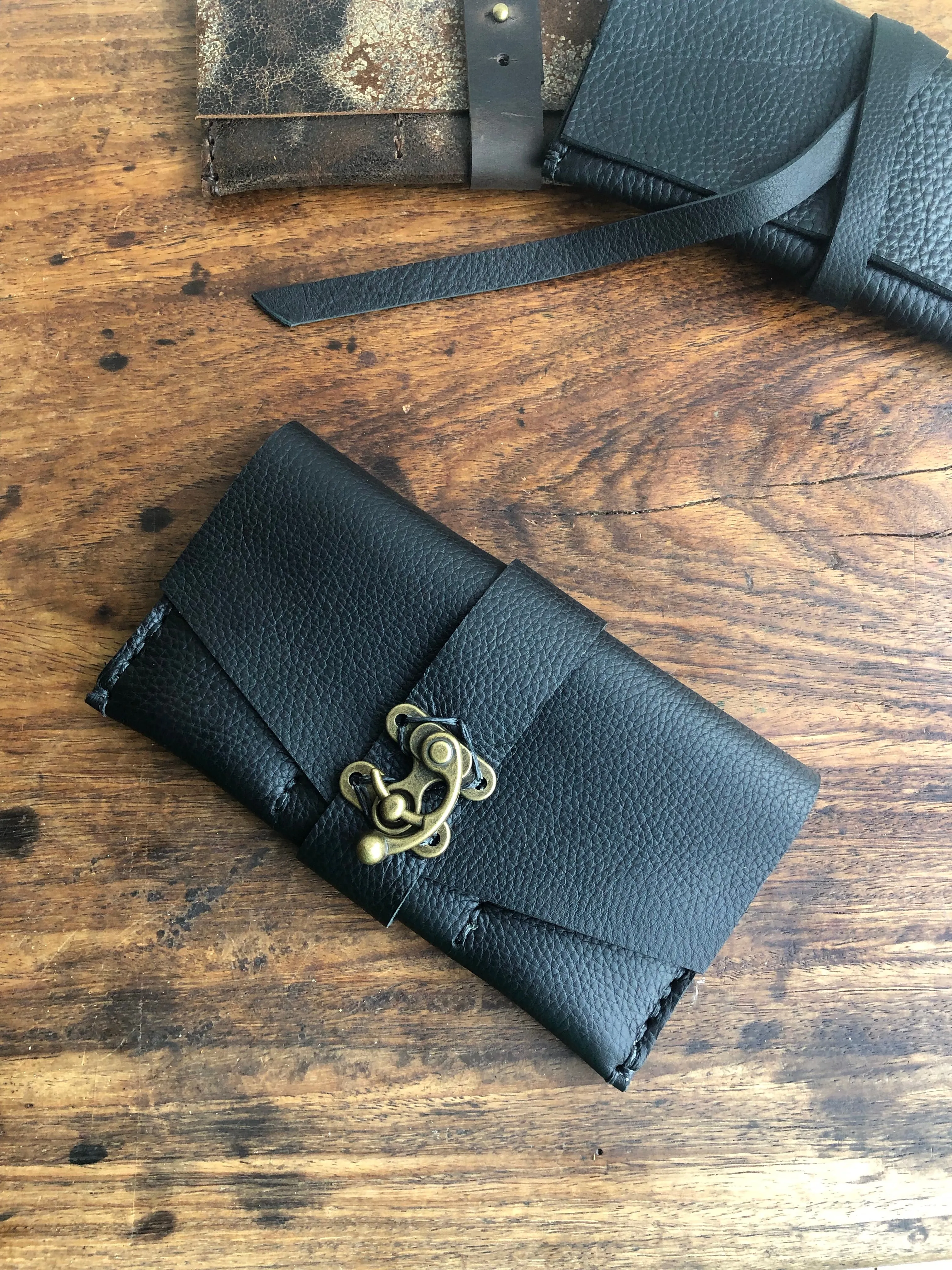 iPhone Bag / Handmade Leather iPhone Wallet Clutch Bag