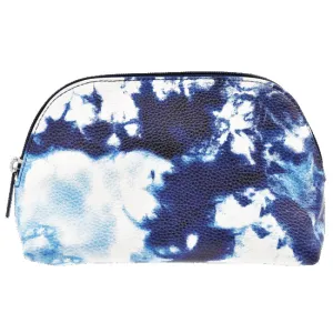 Iscream Blue Tie Dye Small Cosmetic Bag